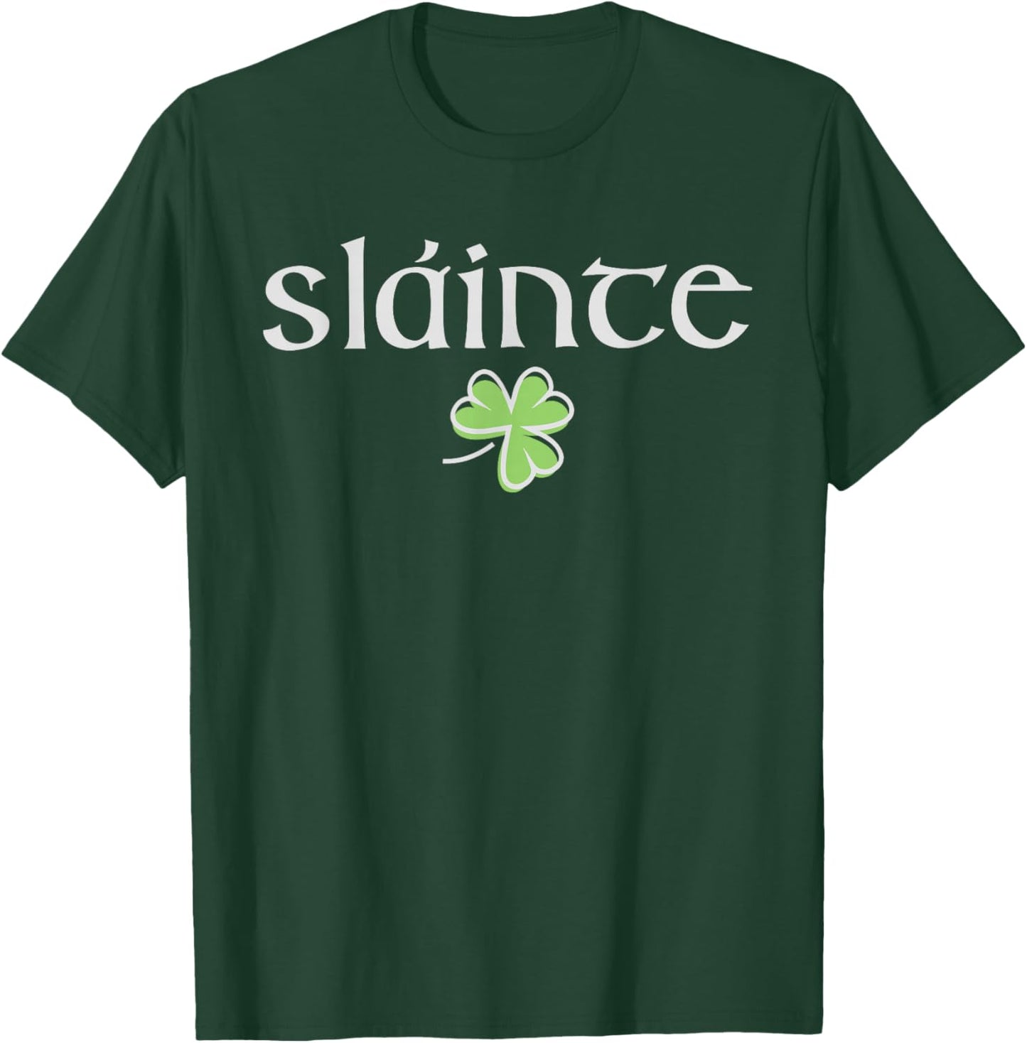 Slainte St Patricks Day Lucky Shamrock Women Kids T-Shirt - T-Shirt | Forest