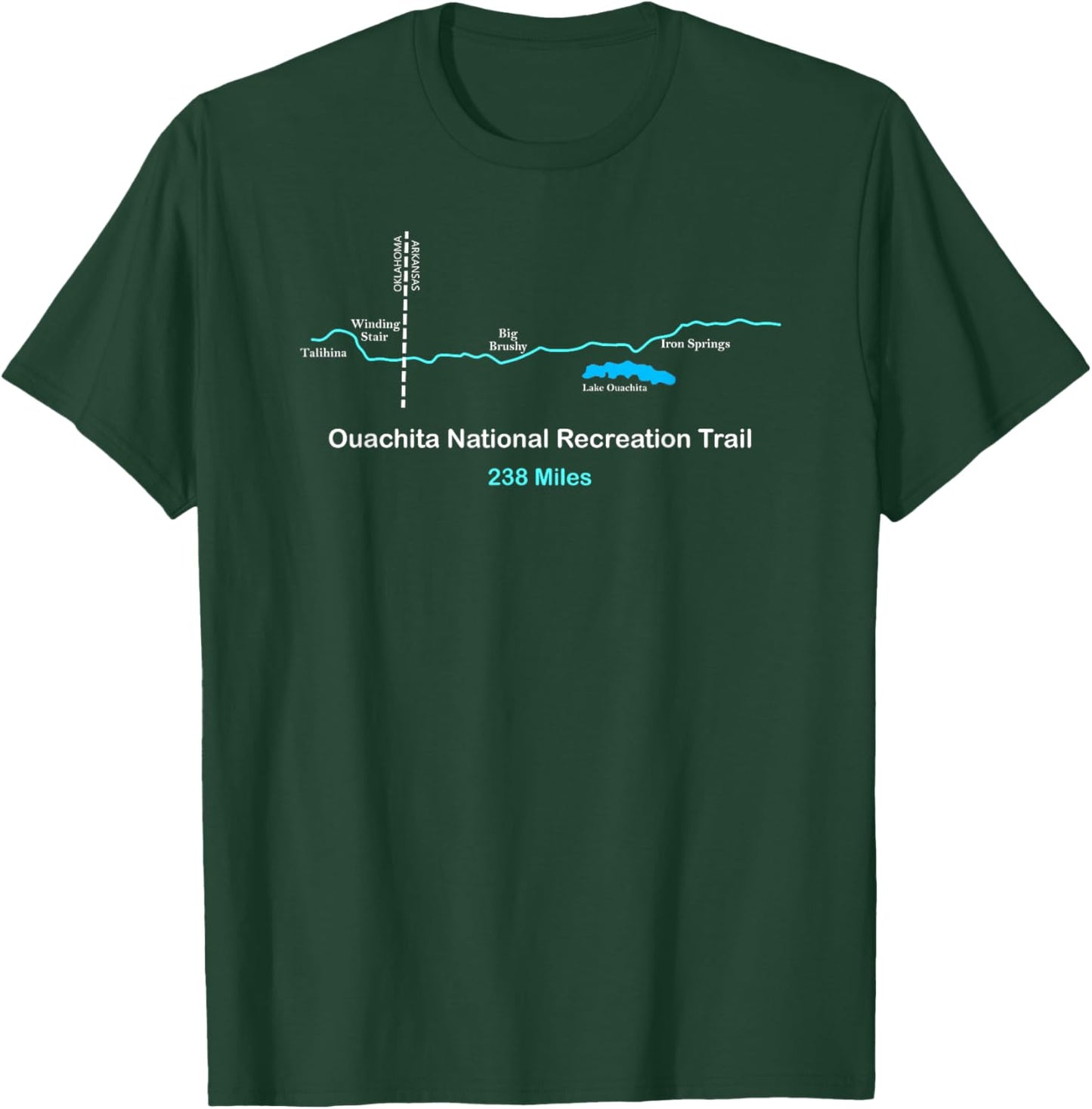 Ouachita National Recreation Trail T-Shirt - T-Shirt | Forest