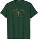 God First Minimalist Christian Matthew 6 33 Scripture Faith T-Shirt - T-Shirt | Forest