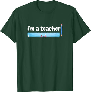 Proud Teacher Inspirational School T-Shirt - T-Shirt | Forest