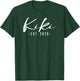 Kiki Est 2026 Baby Announcement New Kiki T-Shirt - T-Shirt | Forest