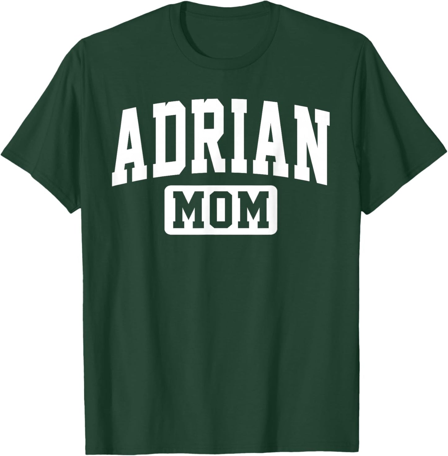 Adrian College Mom Vintage Arch Design Mother T-Shirt - T-Shirt | Forest