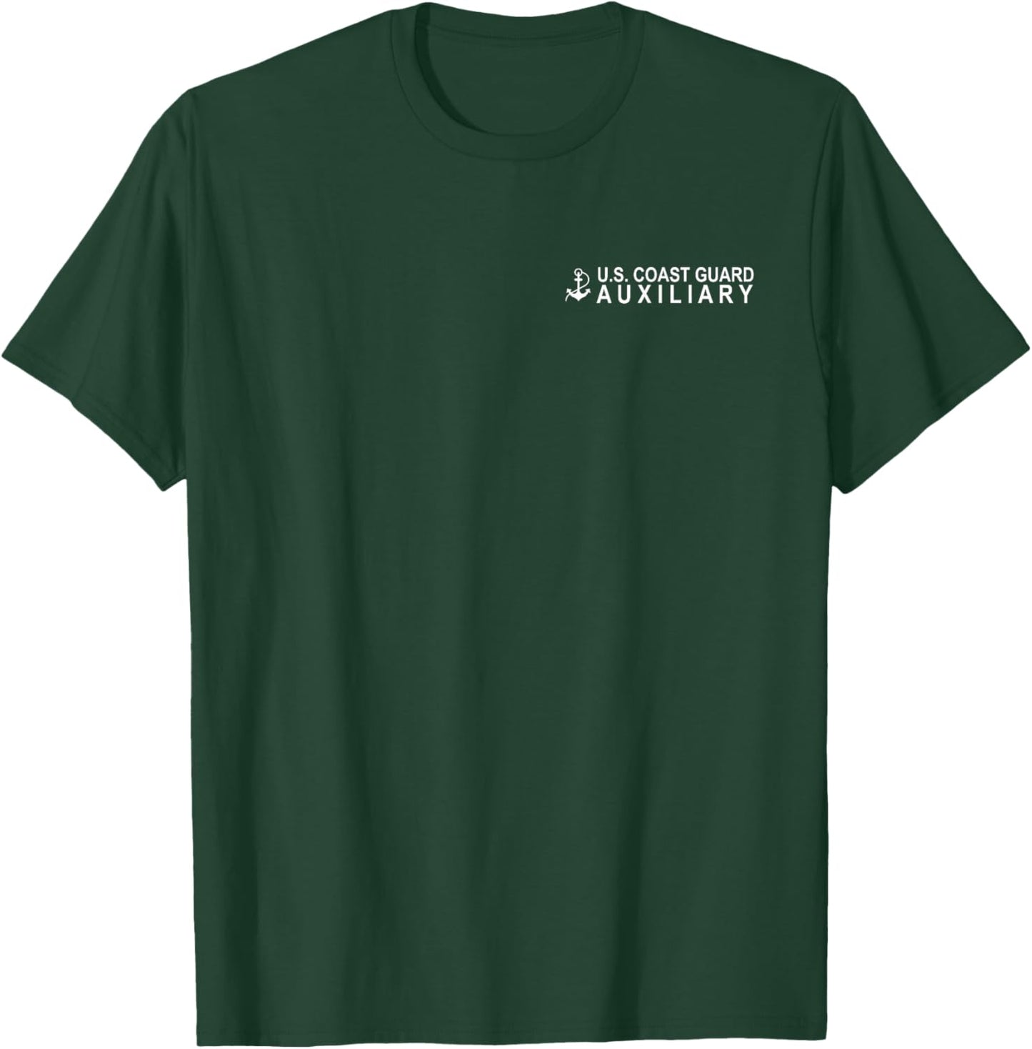 Coast Guard Auxiliary T-Shirt - T-Shirt | Forest