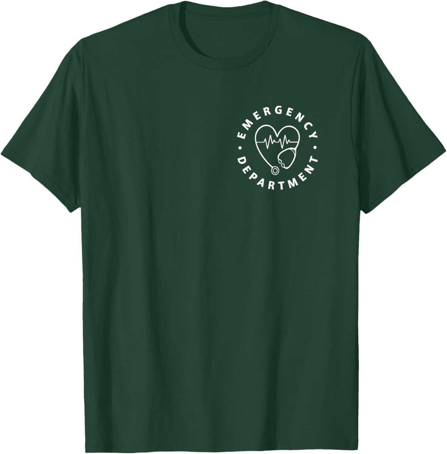 Emergency Department ER Crew Nurse Emergency Room Healthcare T-Shirt - T-Shirt | Forest