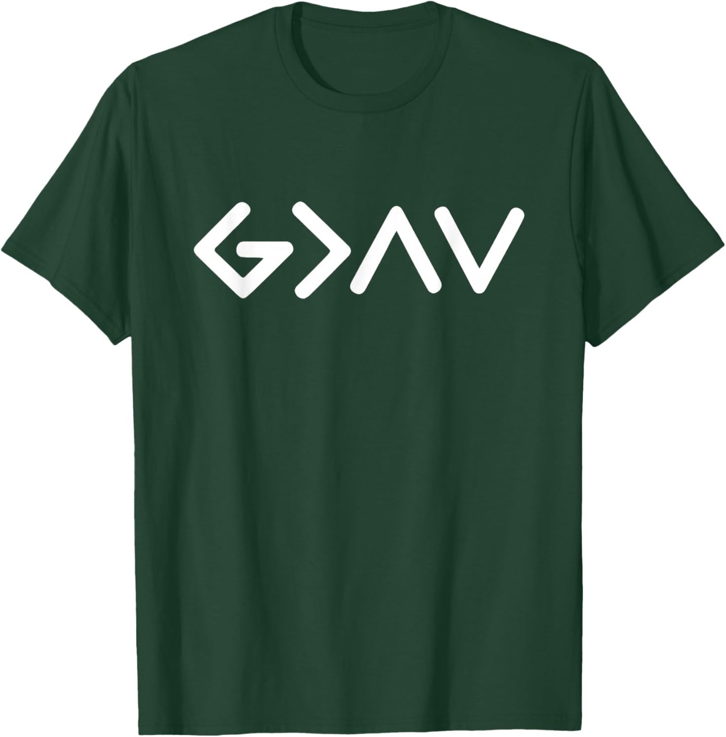 God is Merciful Than Our Highs and Lows Christian Men Women T-Shirt - T-Shirt | Forest