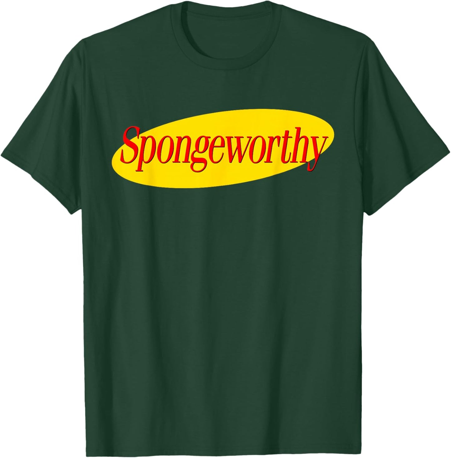 Funny Men's Spongeworthy T-Shirt - T-Shirt | Forest