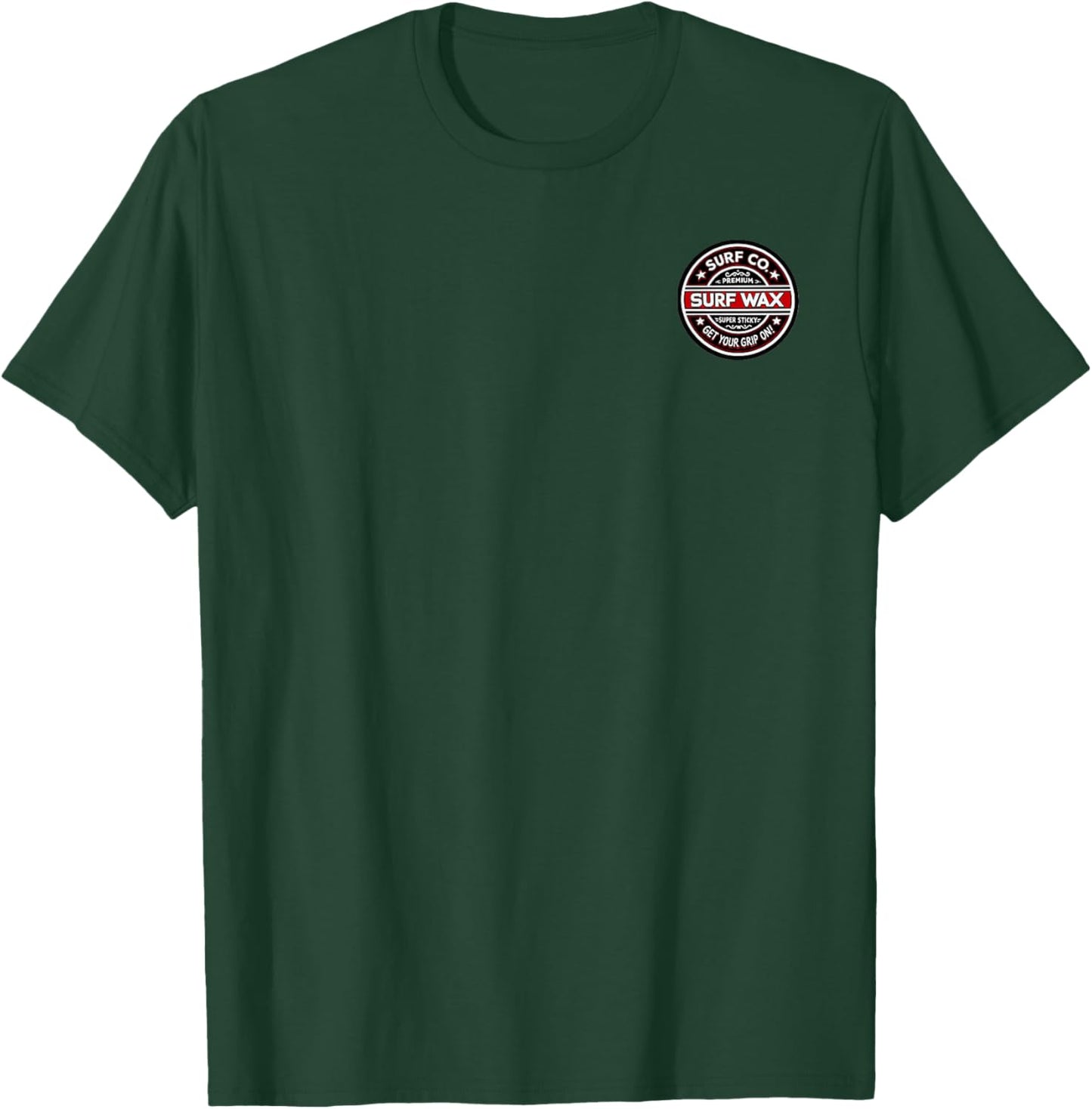 Sex Surf Wax Club Apparel Vintage Surfing Beach Style T-Shirt - T-Shirt | Forest