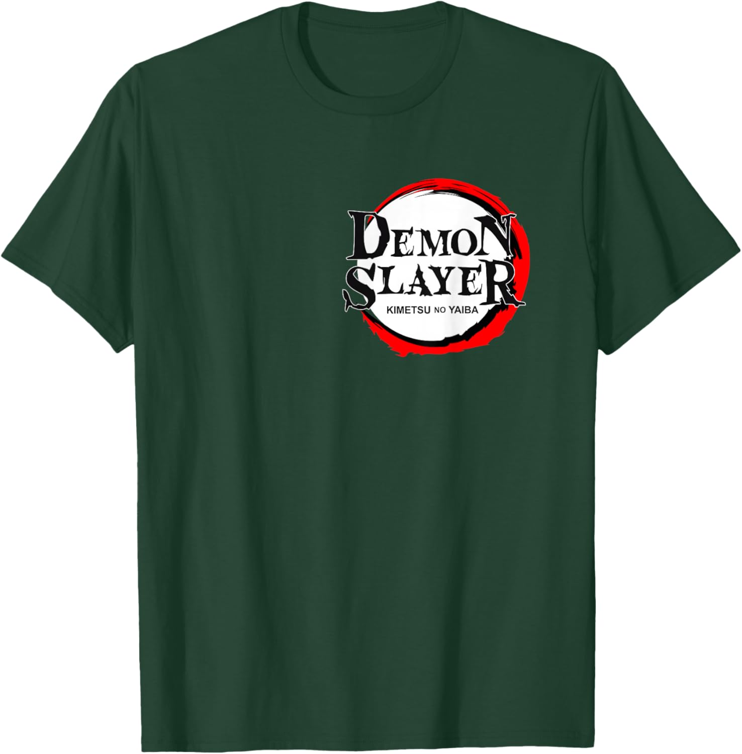 Demon Slayer: Kimetsu no Yaiba Logo Retro Vibe T-Shirt - T-Shirt | Forest