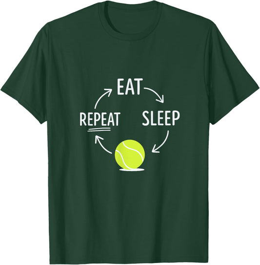 Tennis Stuff Boys Girls Men Women T-Shirt - T-Shirt | Forest