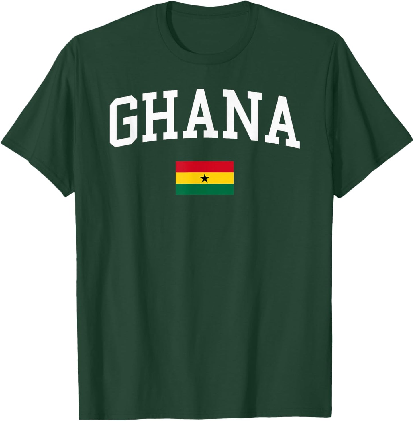 Ghanaian Flag Men Women Kids Ghana T-Shirt - T-Shirt | Forest