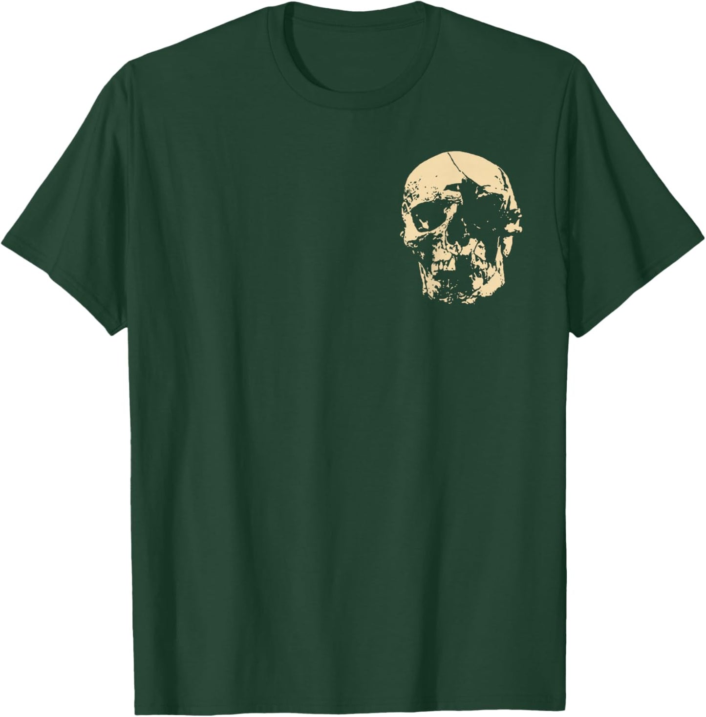 Psalm 3:7 Vintage Skull Christian Religious Bible 2 Sides T-Shirt - T-Shirt | Forest