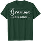 Gramma Est 2026 New Matching Mother to Be 2026 T-Shirt - T-Shirt | Forest