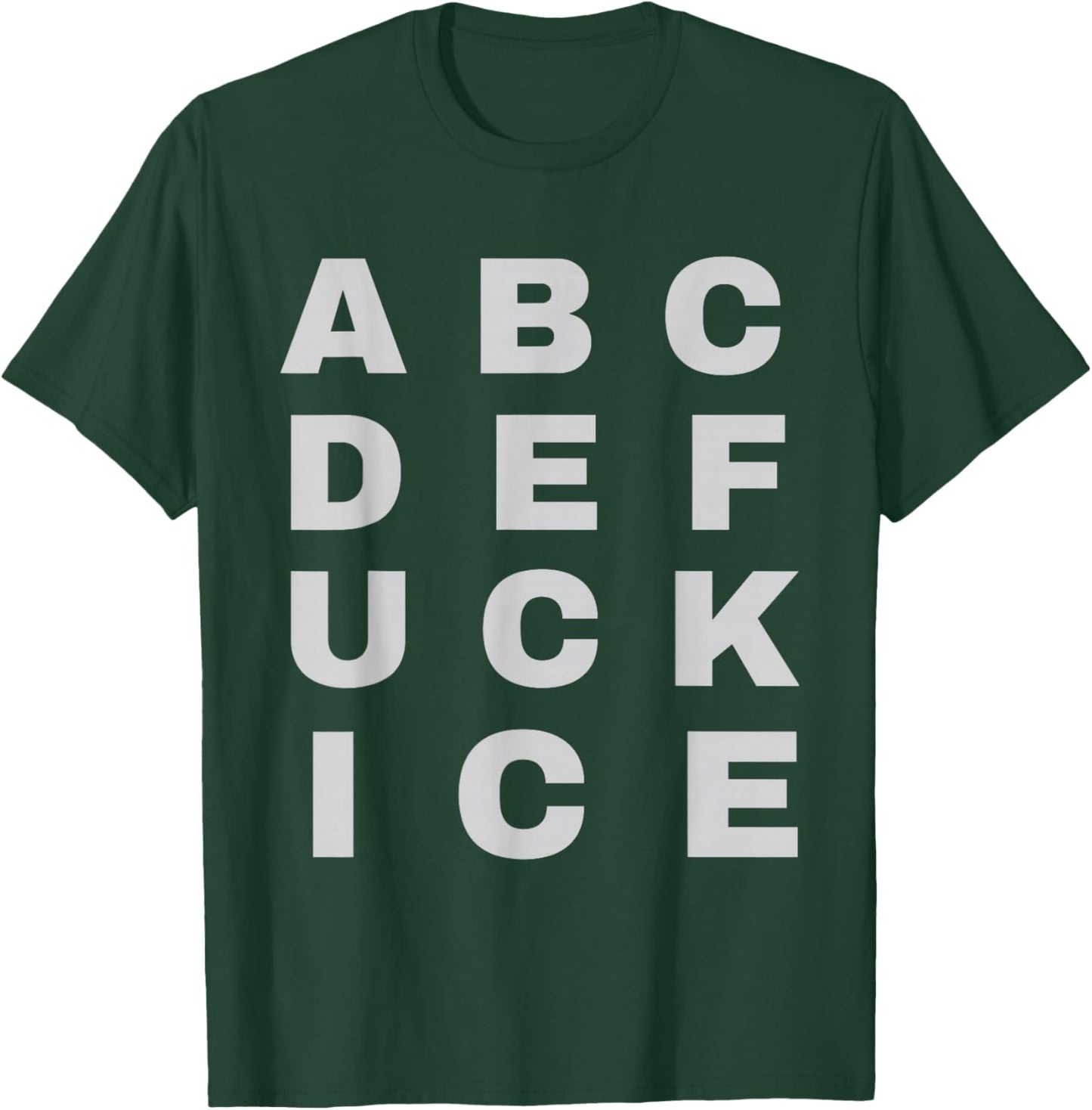 ABCDF Ice T-Shirt - T-Shirt | Forest