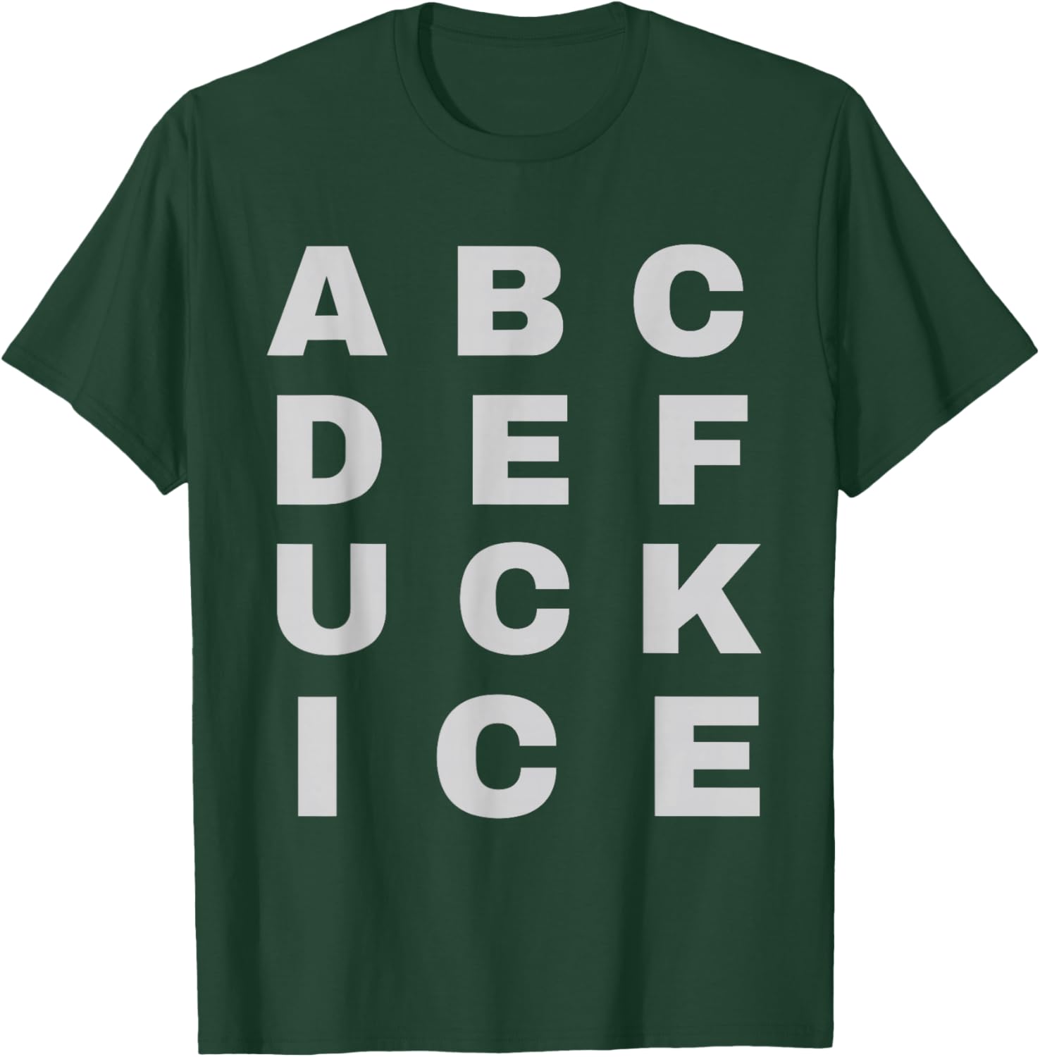 ABCDF Ice T-Shirt - T-Shirt | Forest
