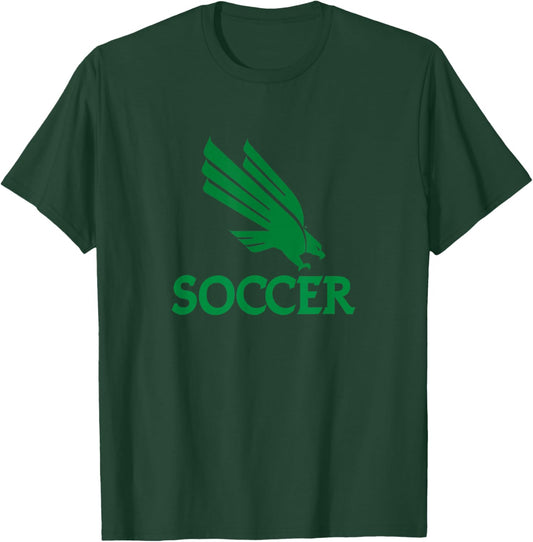 University of North Texas UNT Soccer Mean Green NCAA UNT13 T-Shirt - T-Shirt | Forest