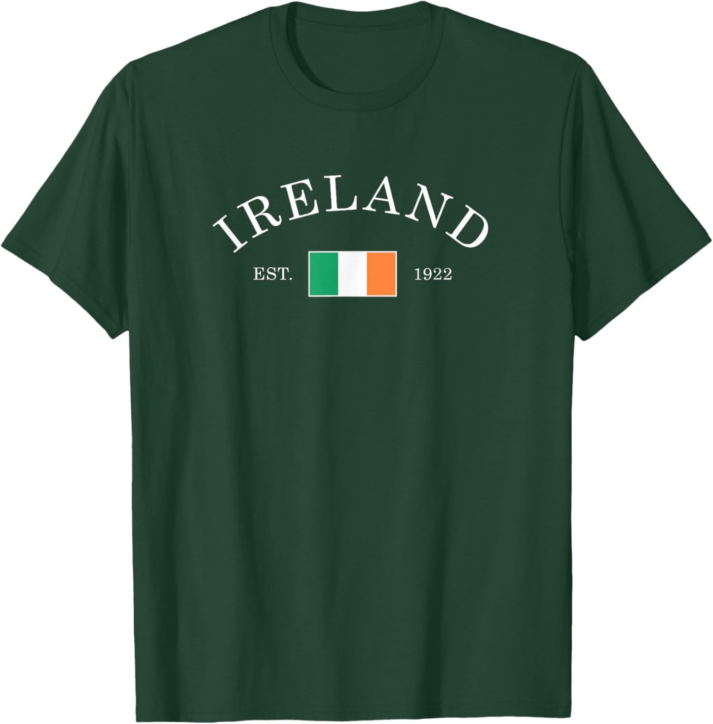 Vintage Ireland Flag Irish Retro Throwback Kids T-Shirt - T-Shirt | Forest