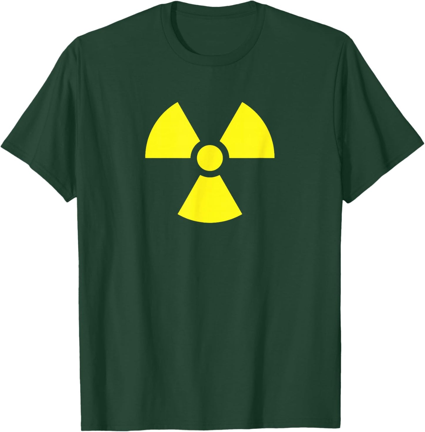 Nuclear Radioactive Material Symbol Radiation Biohazard T-Shirt - T-Shirt | Forest