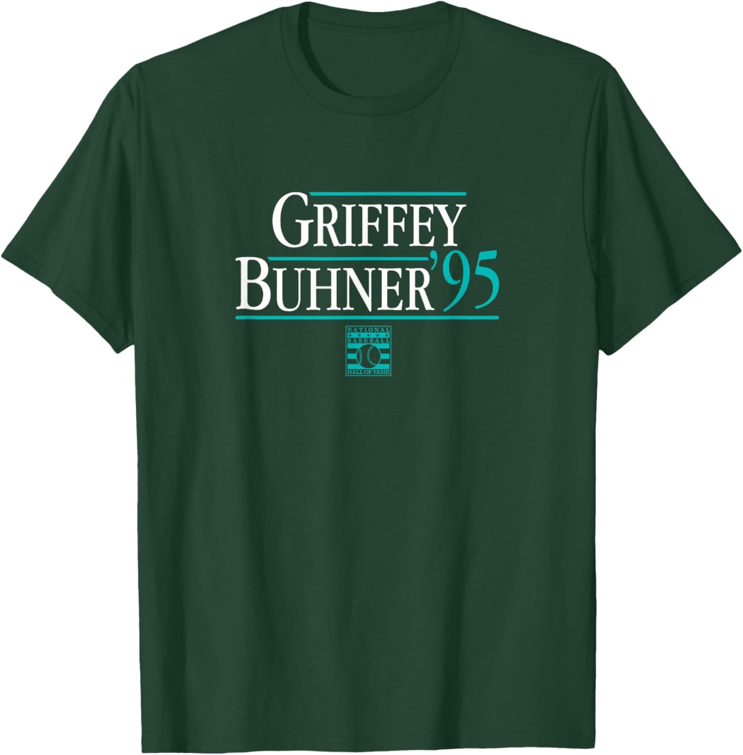 Griffey-Buhner '95 - Seattle Baseball T-Shirt - T-Shirt | Forest