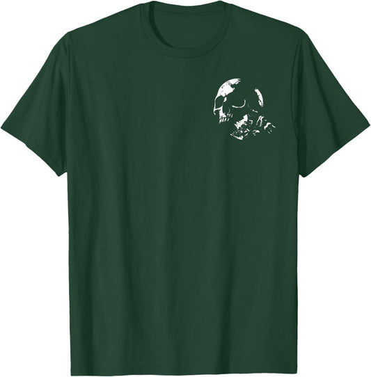 Psalm 3:7 Vintage Skull Christian Religious Bible 2 Sides T-Shirt - T-Shirt | Forest
