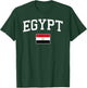 Egyptian Flag Men Women Kids Egypt T-Shirt - T-Shirt | Forest