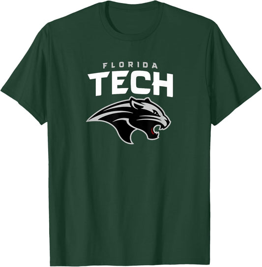 Florida Tech Panthers Arched Over Officially Licensed T-Shirt - T-Shirt | Forest