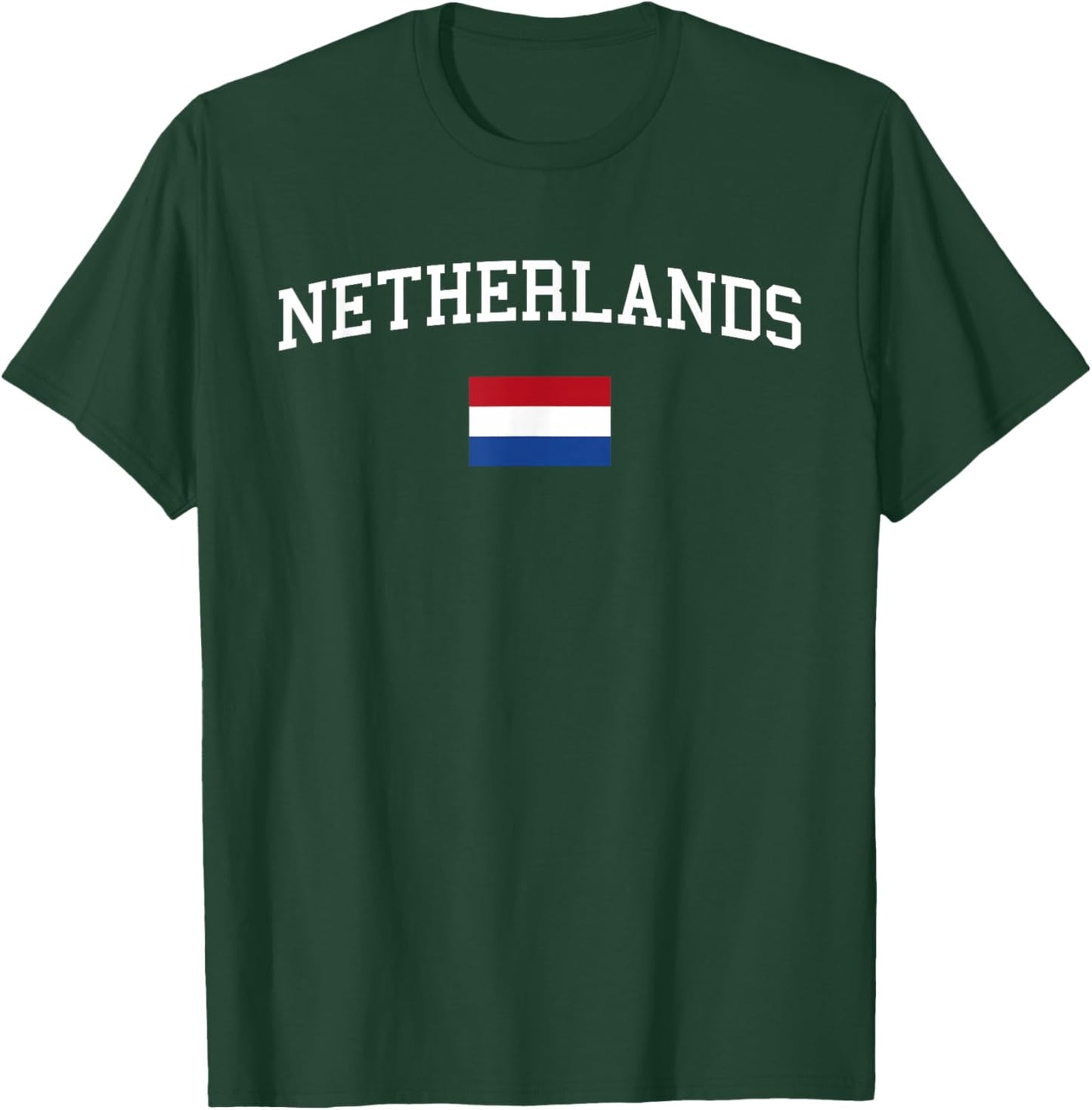 Dutch Flag Men Women Kids Netherlands T-Shirt - T-Shirt | Forest