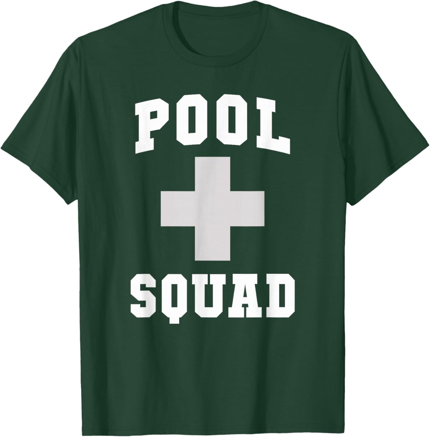 Cute Pool Squad Rescuer Dispatch Lifeguards Swim CPR T-Shirt - T-Shirt | Forest