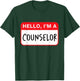 Hello, I’m a Counselor - Funny T-Shirt - T-Shirt | Forest