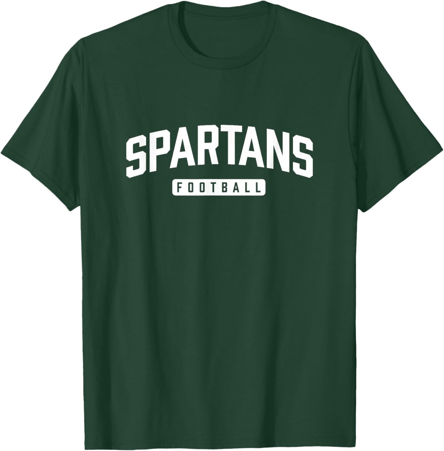 Classic Spartan-Inspired Football Design T-Shirt - T-Shirt | Forest