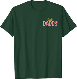 Daddy of The Birthday for Girl - 1st Birthday Princess Girl T-Shirt - T-Shirt | Forest