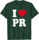 Red Heart I Love PR T-Shirt - T-Shirt | Forest