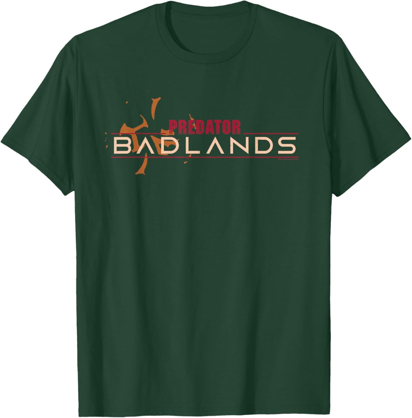 Predator: Badlands Official Movie Logo T-Shirt - T-Shirt | Forest