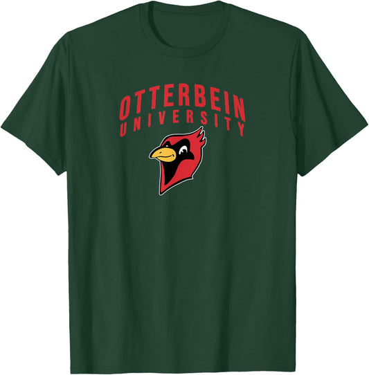 Otterbein University Cardinals Primary Logo T-Shirt - T-Shirt | Forest