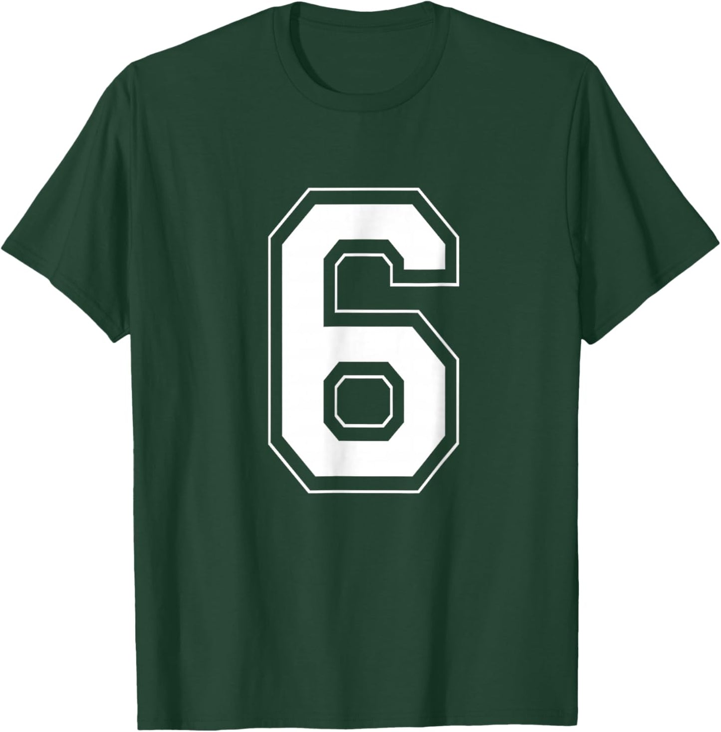 Number 6 Funny Meme Saying 6 7 Six Seven 6th Birthday 6 Year T-Shirt - T-Shirt | Forest