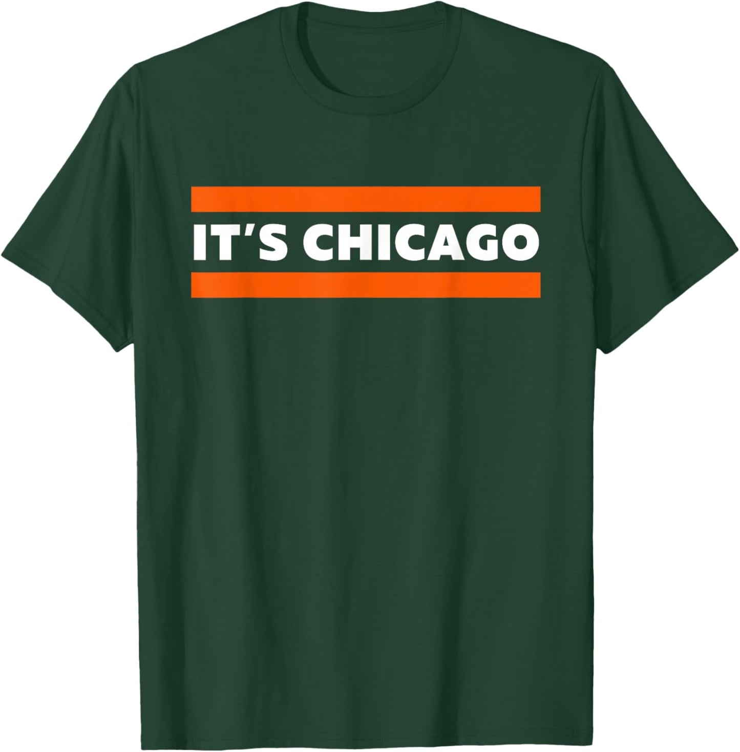 It's Chicago Yeah Blue Orange City Pride T-Shirt - T-Shirt | Forest
