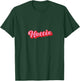 Women's Hottie Retro Vintage Style Design Saying I’m Hot V-Neck T-Shirt - T-Shirt | Forest