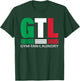 GTL Gym Tan Laundry Italian Flag New Jersey Garden NJ Shore T-Shirt - T-Shirt | Forest