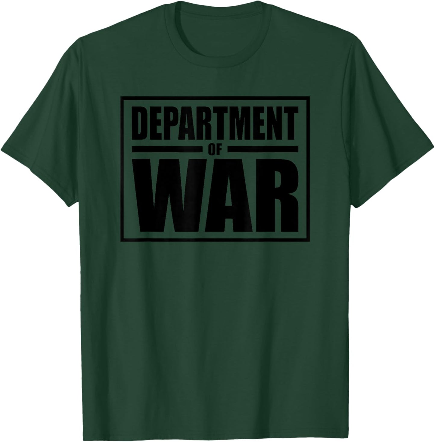 Department of WAR Defense T-Shirt - T-Shirt | Forest