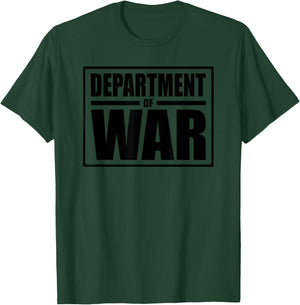 Department of WAR Defense T-Shirt - T-Shirt | Forest