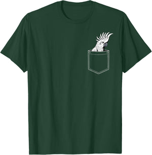 Cool Cockatoo Art Women Parrot Lover Goffin Cockatoo T-Shirt - T-Shirt | Forest