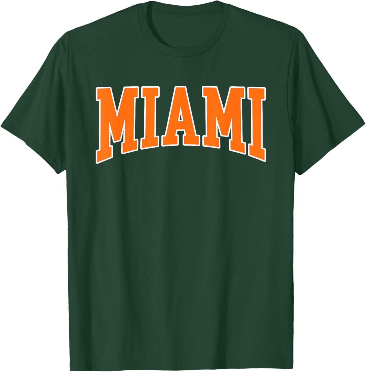 Miami - Throwback Design Print - Classic T-Shirt - T-Shirt | Forest
