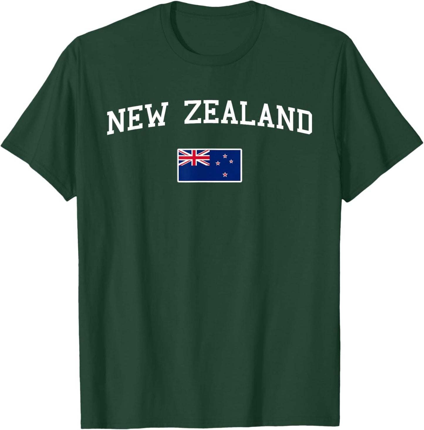 New Zealand Flag Men Women Kids New Zealand T-Shirt - T-Shirt | Forest