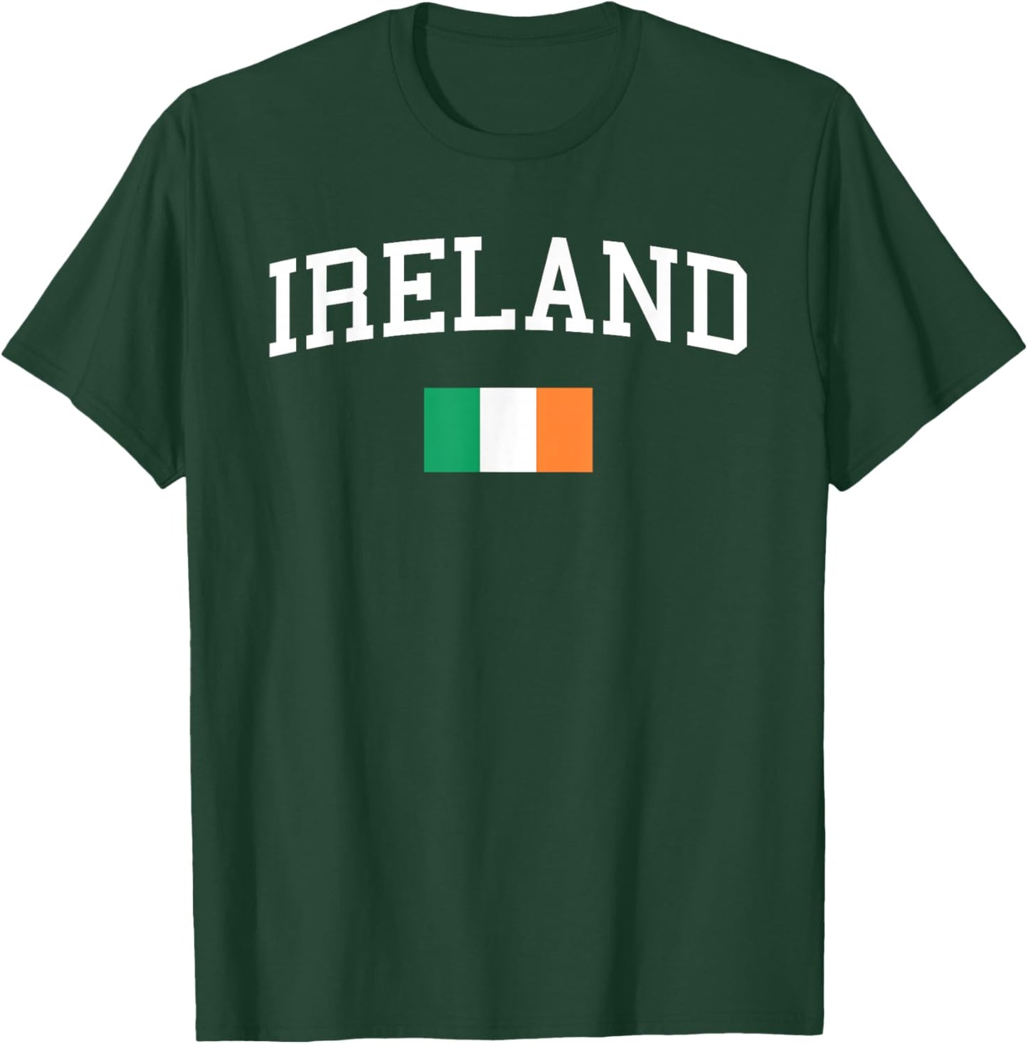 Irish Flag Men Women Kids Ireland T-Shirt - T-Shirt | Forest