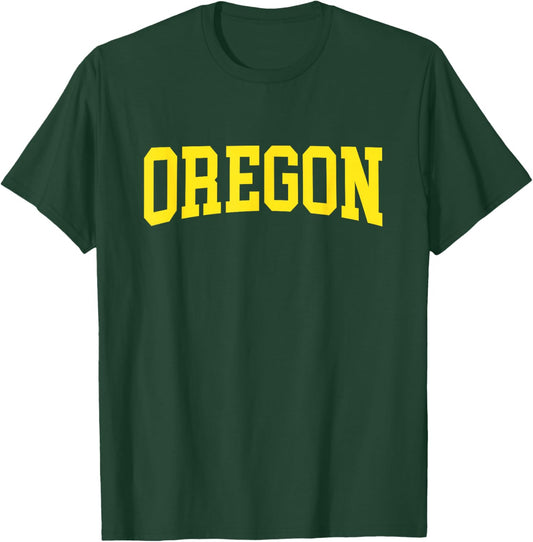 Oregon - Throwback Design - Classic T-Shirt - T-Shirt | Forest