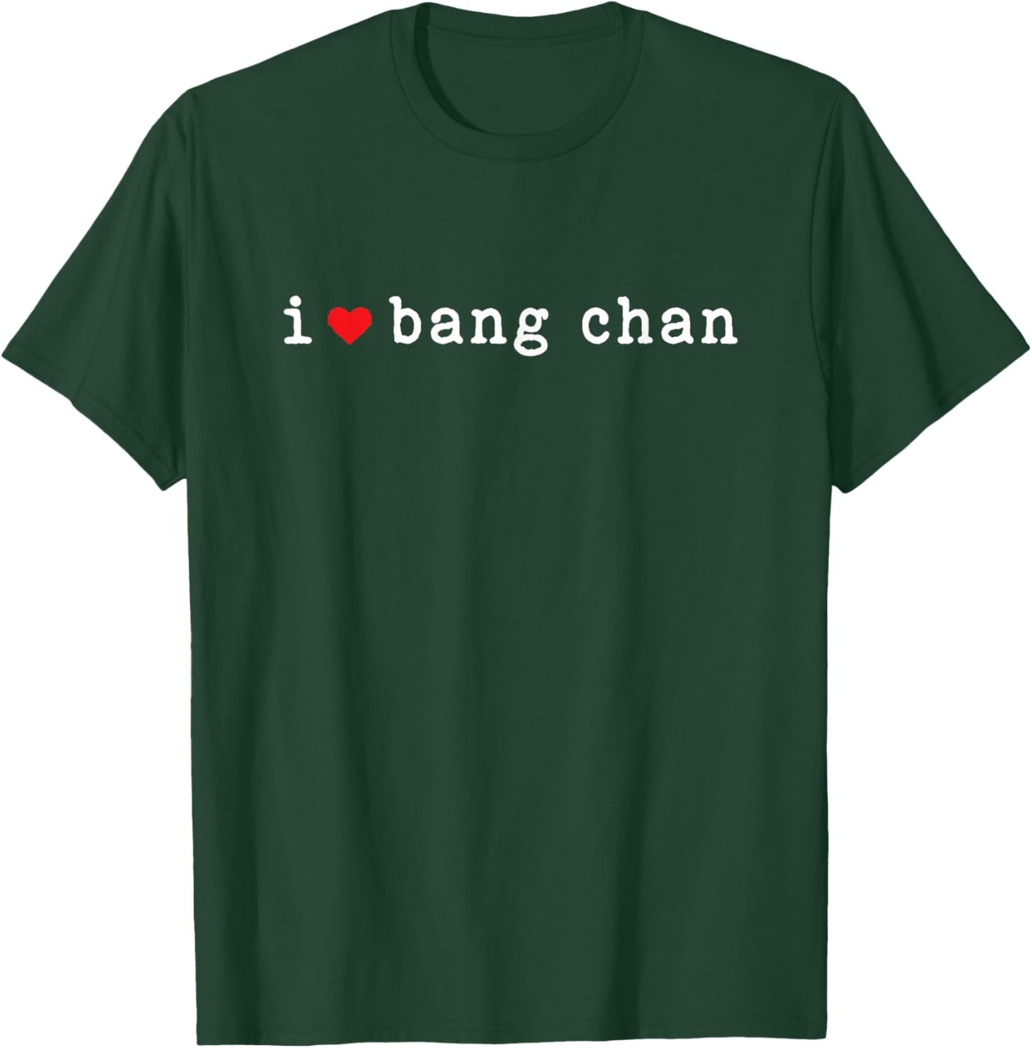 I Love Bang chan I Heart Bang chan T-Shirt - T-Shirt | Forest