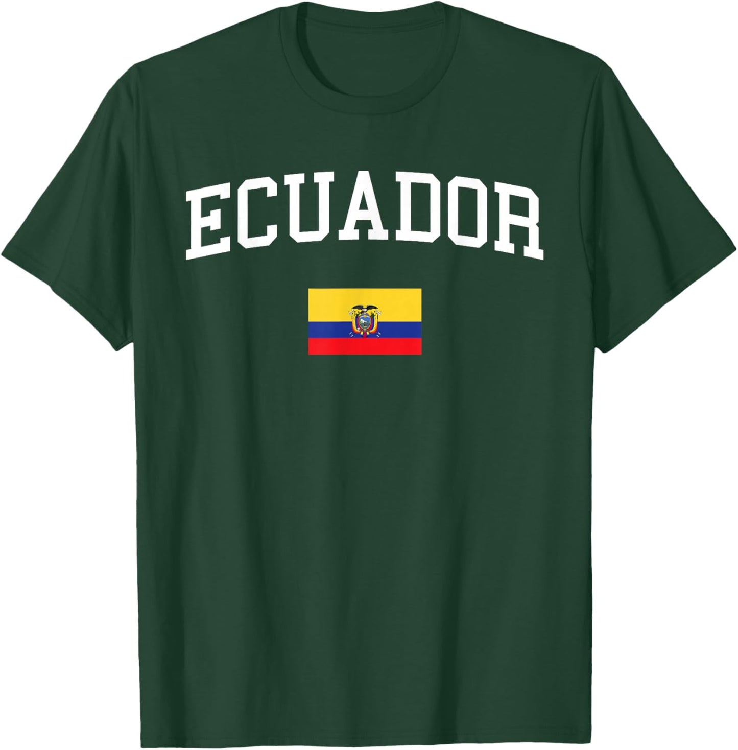 Ecuadorian Flag Men Women Kids Ecuador T-Shirt - T-Shirt | Forest