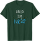 Hello I'm Lukas. Cute Funny Slogan Outfit for Boys Toddlers T-Shirt - T-Shirt | Forest