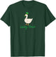 Lucky Duck Happy St.Patrick's Day Shamrock Irish Ireland T-Shirt - T-Shirt | Forest