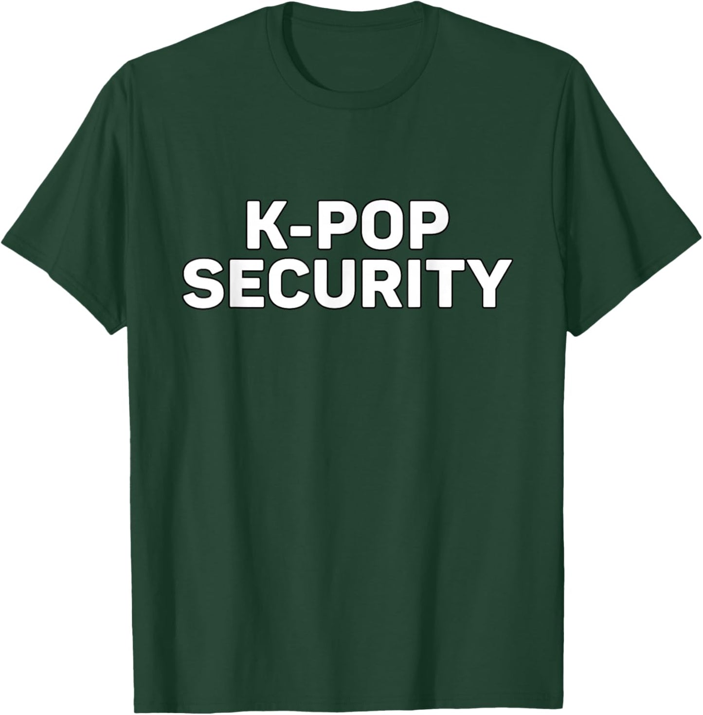 K-Pop Security Mom Dad Funny Halloween Costume T-Shirt - T-Shirt | Forest