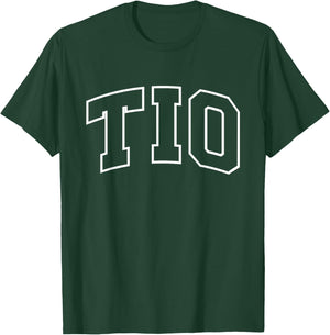 TIO Funny Athletic Lettering Father's Day Uncle T-Shirt - T-Shirt | Forest